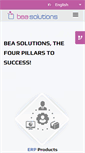 Mobile Screenshot of bea-solutions.com