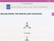 Tablet Screenshot of bea-solutions.com